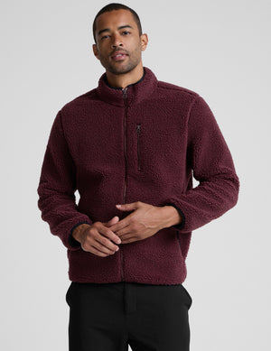 Boucle Fleece Men's Zip Jacket