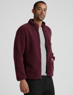 Boucle Fleece Men's Zip Jacket