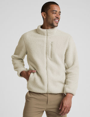 Boucle Fleece Men's Zip Jacket