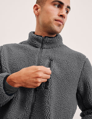Boucle Fleece Men's Zip Jacket
