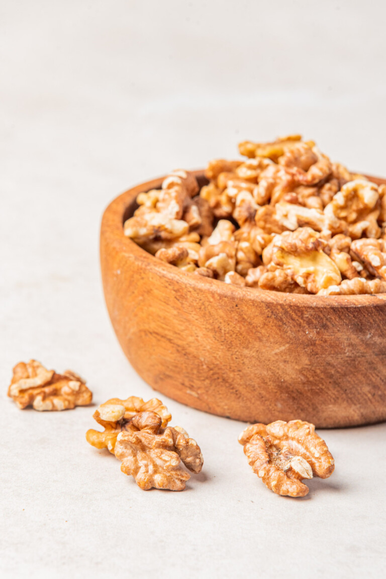 the finished learn how to toast walnuts recipe