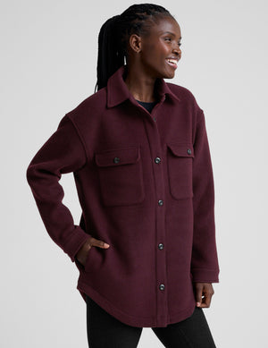 Insulated Wool Shirt Jacket
