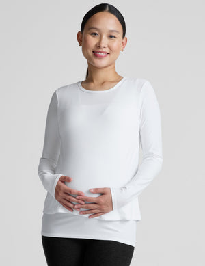 Featherweight Under Wraps Nursing Overlap Tee