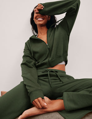 LuxeFleece Zip Up Hoodie