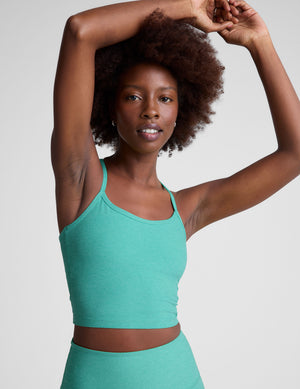 Spacedye Slim Racerback Cropped Tank