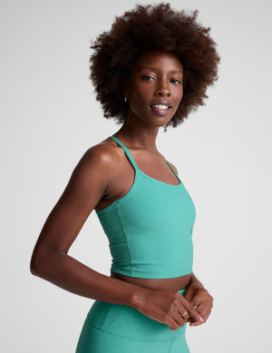 Spacedye Slim Racerback Cropped Tank