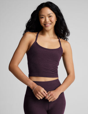 Spacedye Slim Racerback Cropped Tank