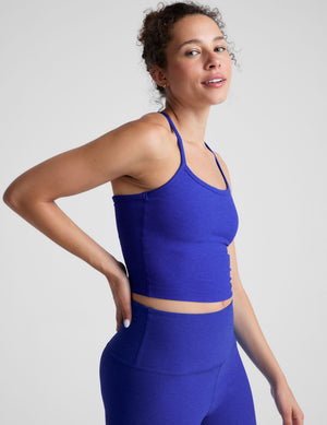 Spacedye Slim Racerback Cropped Tank