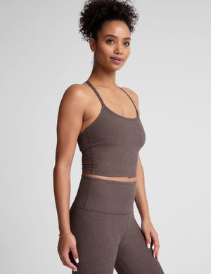 Spacedye Slim Racerback Cropped Tank