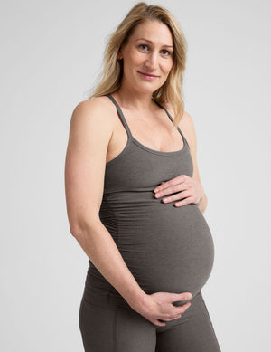 Spacedye Keep Your Cool Maternity Slim Racerback Tank