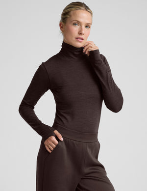 LuxeKnit Merino Wool Turtleneck